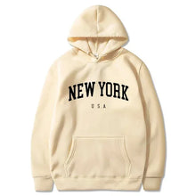 Men Women New York U.S.A City Hoodies 
