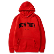 Men Women New York U.S.A City Hoodies 