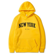 Men Women New York U.S.A City Hoodies 