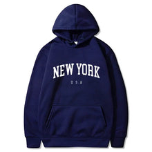 Men Women New York U.S.A City Hoodies 