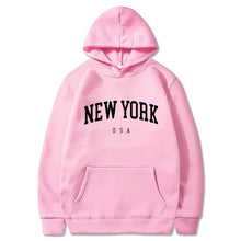 Men Women New York U.S.A City Hoodies 
