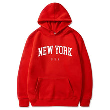 Men Women New York U.S.A City Hoodies 