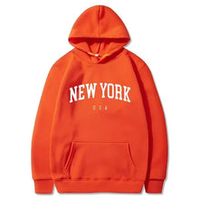 Men Women New York U.S.A City Hoodies 