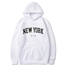 Men Women New York U.S.A City Hoodies 