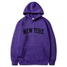 Men Women New York U.S.A City Hoodies 